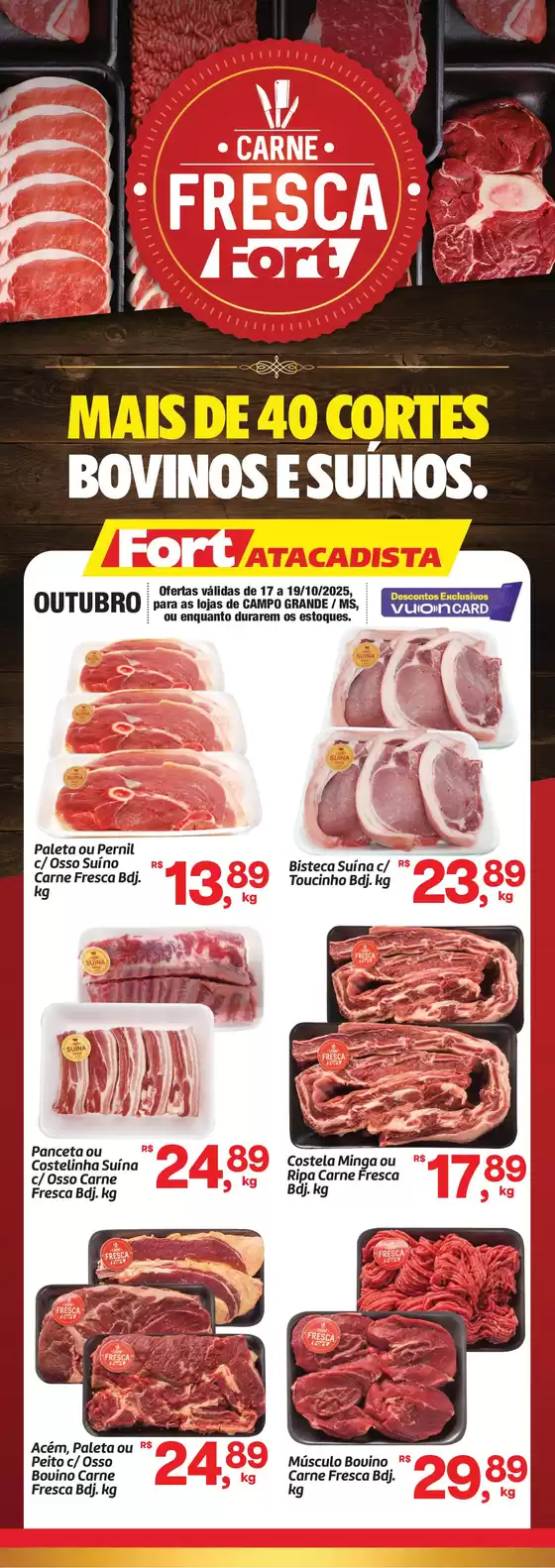 Catálogo Fort Atacadista | Descubra ofertas atraentes | 2025-10-17T00:00:00.000Z - 2025-10-19T00:00:00.000Z