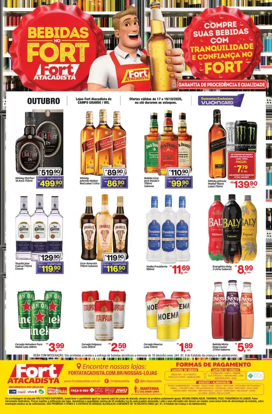 MS FORT Especial Bebidas 17 a 19 OUT 25