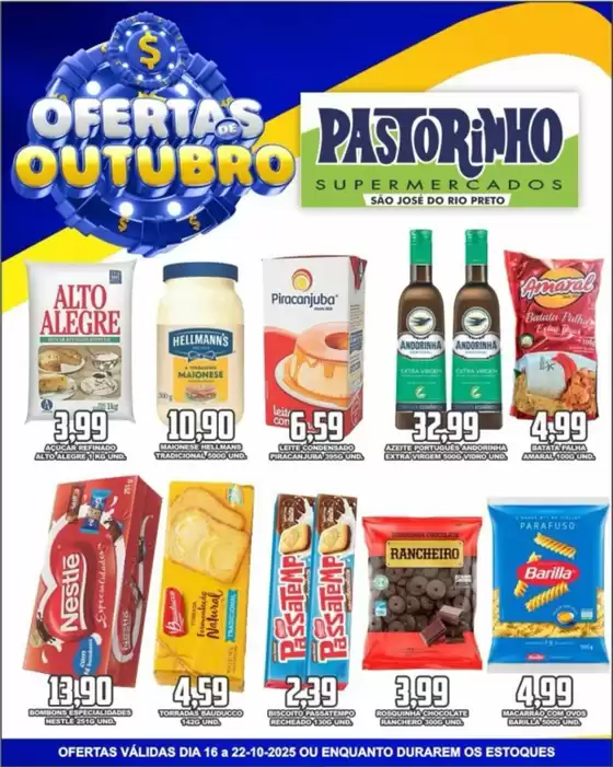 Catálogo Supermercado Pastorinho em Biguaçu | Ofertas e promoções atuais | 2025-10-17T00:00:00.000Z - 2025-10-22T00:00:00.000Z
