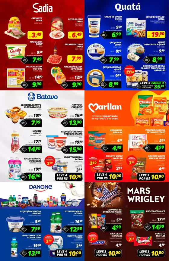 Promoções especiais em andamento