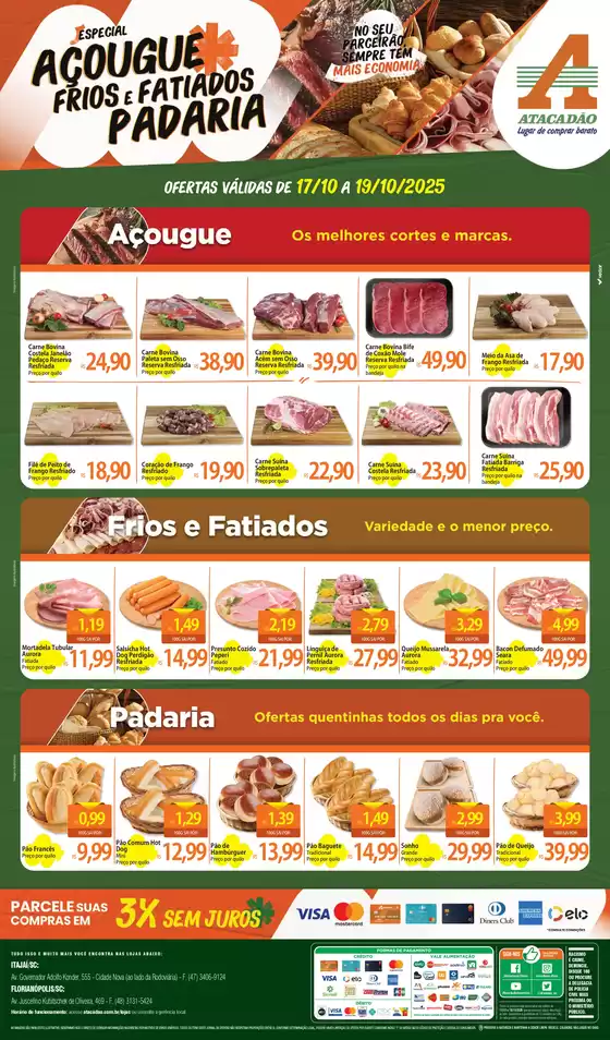 Catálogo Atacadão em Biguaçu | Ofertas para caçadores de pechinchas | 2025-10-17T00:00:00.000Z - 2025-10-19T00:00:00.000Z