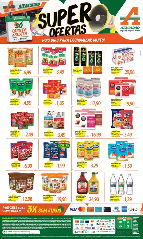 Catálogo Atacadão em São Bernardo do Campo | Melhores ofertas para compradores econômicos | 2025-10-17T00:00:00.000Z - 2025-10-17T00:00:00.000Z