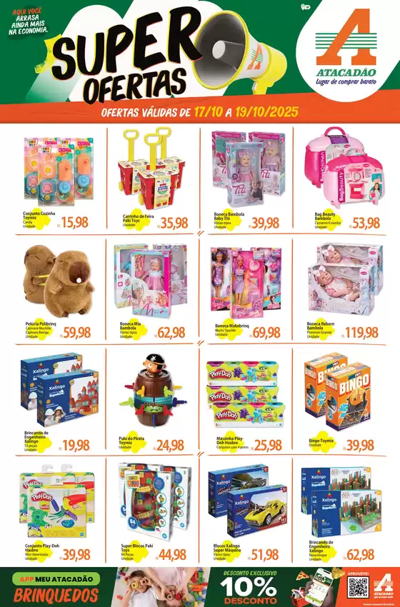 Catálogo Atacadão em São Bernardo do Campo | Atacadão - Brinquedos | 2025-10-17T00:00:00.000Z - 2025-10-19T00:00:00.000Z