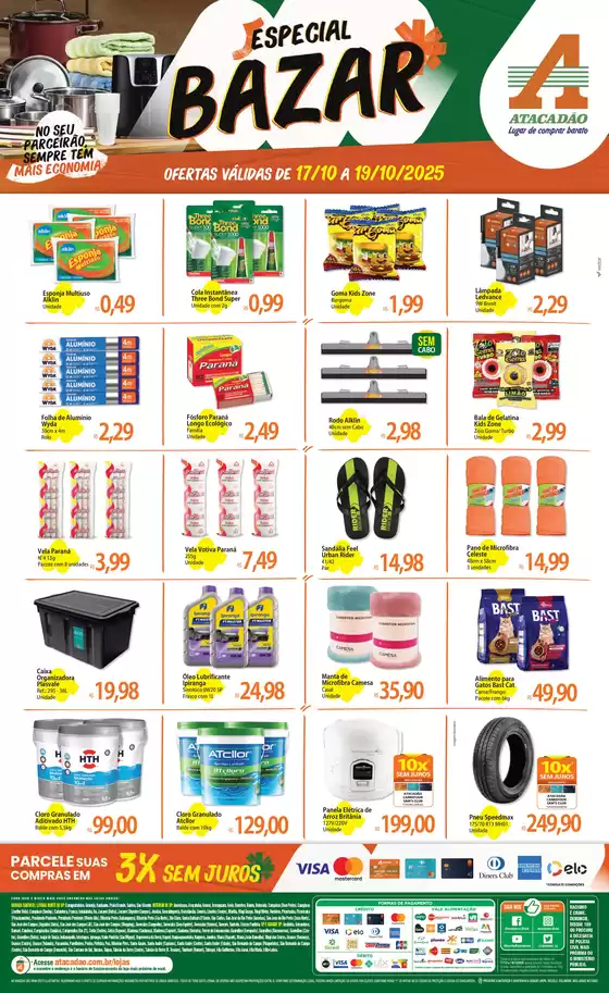 Grandes descontos em produtos selecionados
