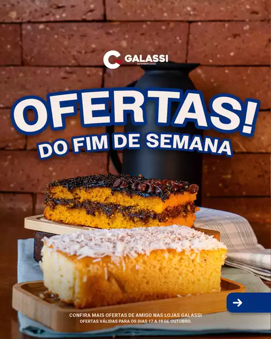 Catálogo Supermercados Galassi | Ofertas Do Fim De Semana | 2025-10-17T00:00:00.000Z - 2025-10-19T00:00:00.000Z