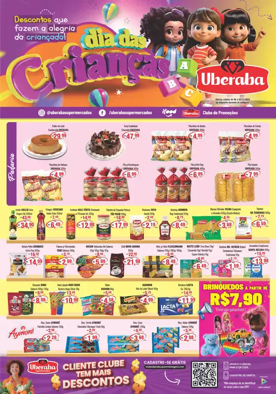 Catálogo Uberaba Supermercados em São Paulo | Dia Das Crianças | 2025-10-20T00:00:00.000Z - 2025-11-02T00:00:00.000Z