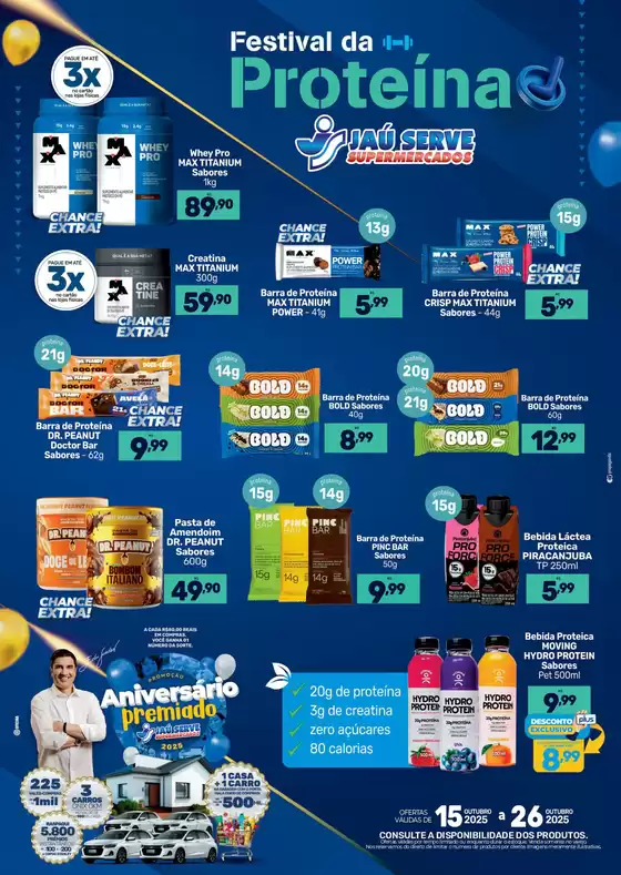Catálogo Supermercados Jaù Serve | Festival De Proteina | 2025-10-20T00:00:00.000Z - 2025-10-26T00:00:00.000Z
