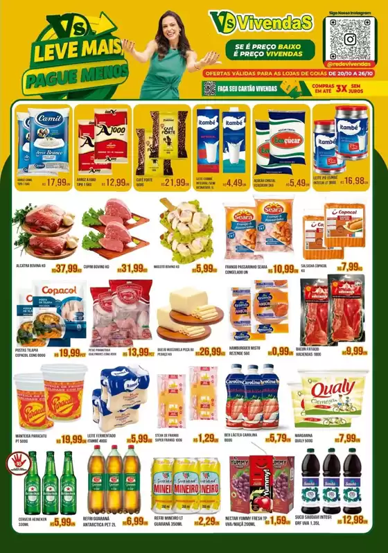 Catálogo Vivendas Supermercado em Praia Grande | Leve Mais Pague Menos | 2025-10-20T00:00:00.000Z - 2025-10-26T00:00:00.000Z