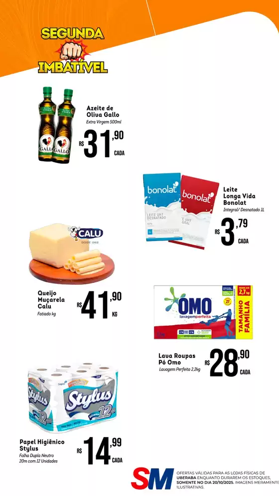 Catálogo SuperMaxi em Criciúma | Segunda Imbartível | 2025-10-20T00:00:00.000Z - 2025-10-20T00:00:00.000Z
