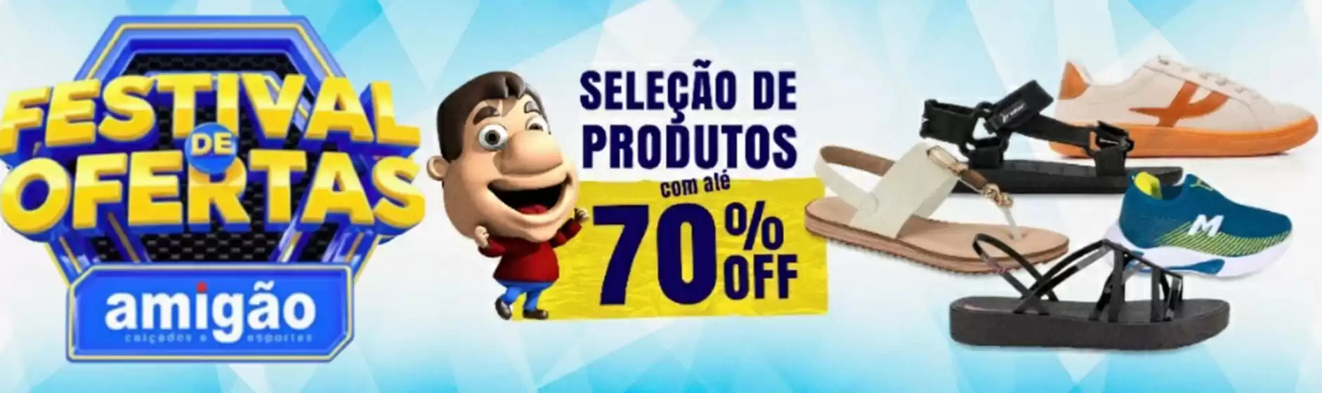 Ofertas Amigão Calçados