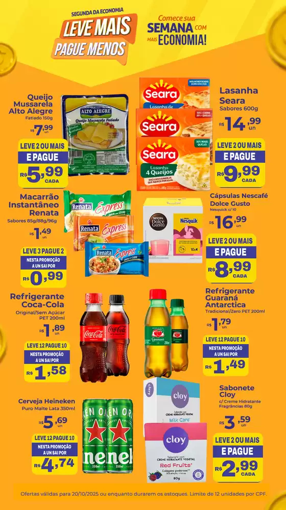 Catálogo Almeida Mercados em Jaboatão dos Guararapes | Leve Mais Pague Menos | 2025-10-20T00:00:00.000Z - 2025-10-20T00:00:00.000Z