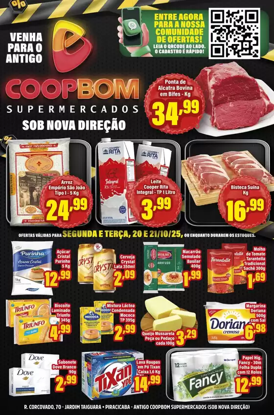 Catálogo CoopBom em Blumenau | CoopBom Ofertas | 2025-10-20T00:00:00.000Z - 2025-10-22T00:00:00.000Z