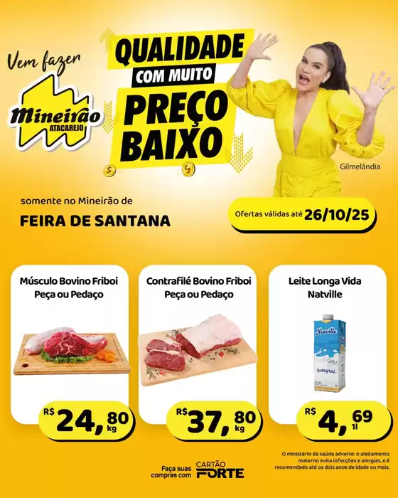 Catálogo Mineirão Atacarejo em Embu das Artes | Encarte Mineirão Atacarejo | 2025-10-20T00:00:00.000Z - 2025-10-26T00:00:00.000Z