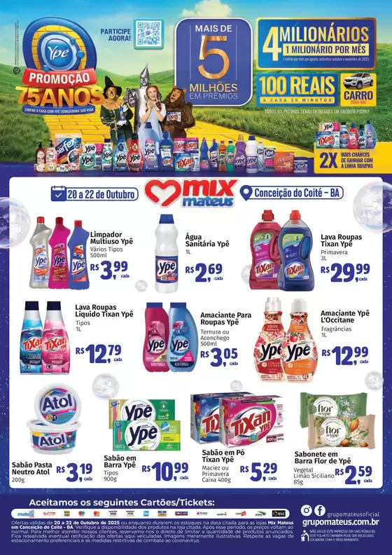 Catálogo Supermercados Mateus em Embu das Artes | Festival Ype | 2025-10-20T00:00:00.000Z - 2025-10-22T00:00:00.000Z