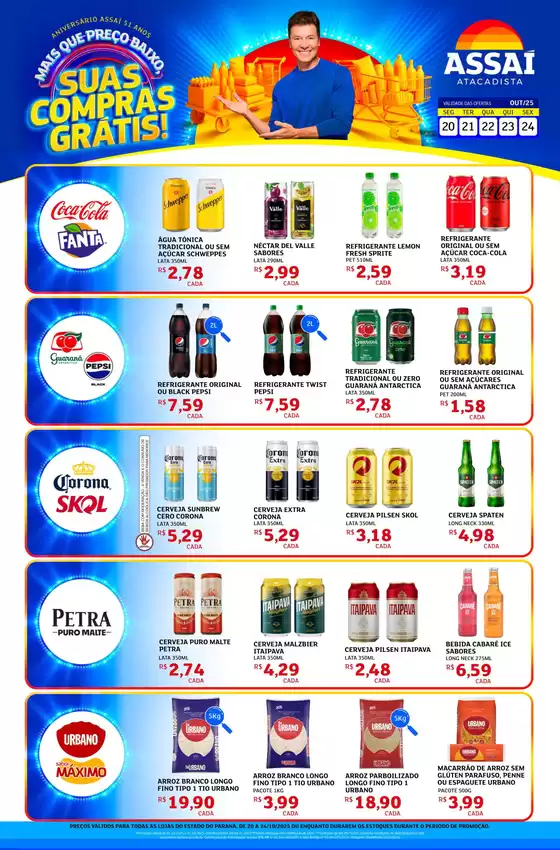 Catálogo Assaí Atacadista em Bozano | Ofertas para caçadores de pechinchas | 2025-10-20T00:00:00.000Z - 2025-10-24T00:00:00.000Z