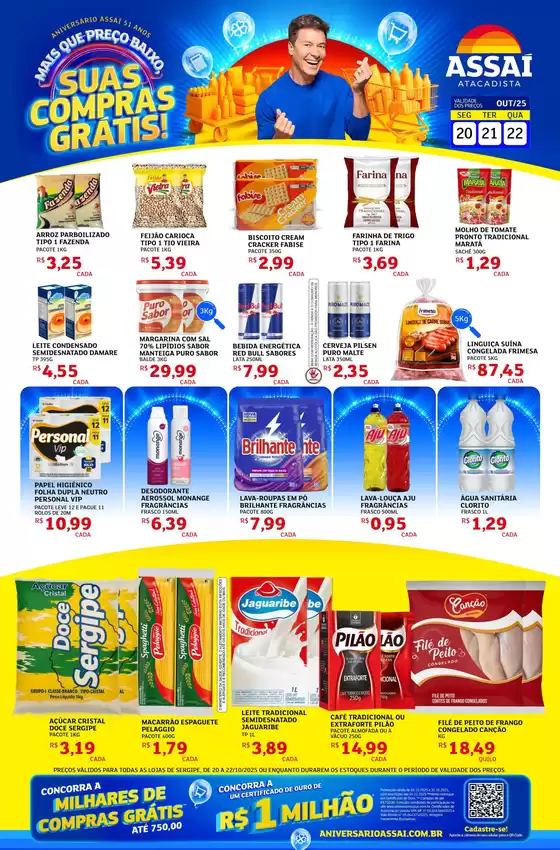 Catálogo Assaí Atacadista em Ribeirão das Neves | Ampla seleção de ofertas | 2025-10-20T00:00:00.000Z - 2025-10-22T00:00:00.000Z
