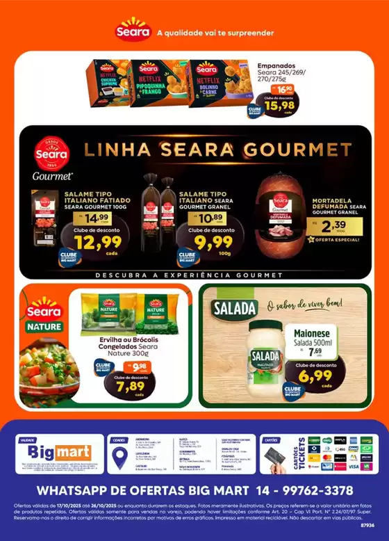 Encarte Bigmart