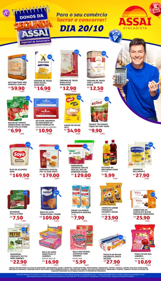 Catálogo Assaí Atacadista em Ribeirão das Neves | Ofertas especiais atraentes para todos | 2025-10-20T00:00:00.000Z - 2025-10-20T00:00:00.000Z