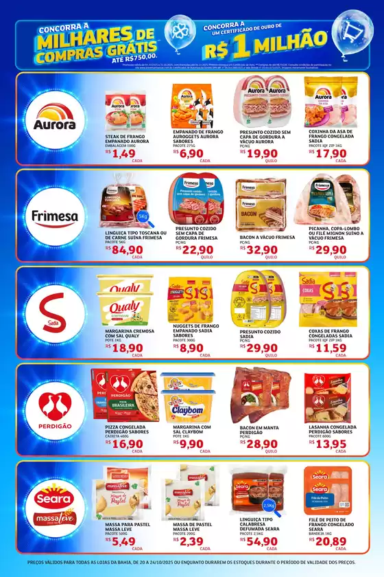 Ampla seleção de ofertas