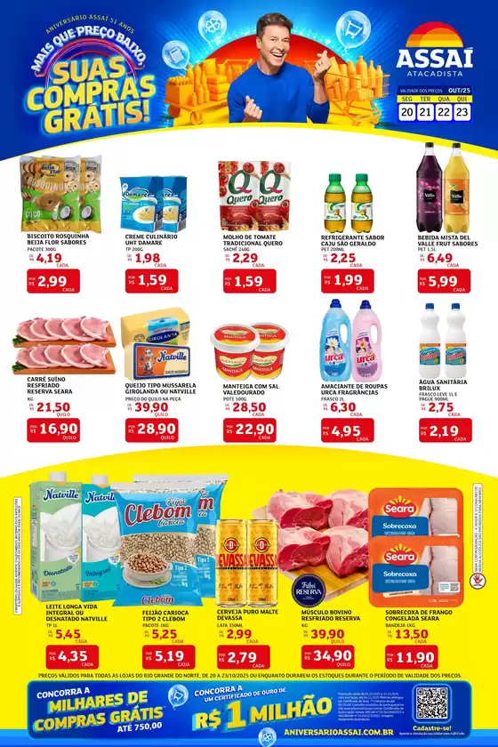 Ofertas especiais atraentes para todos