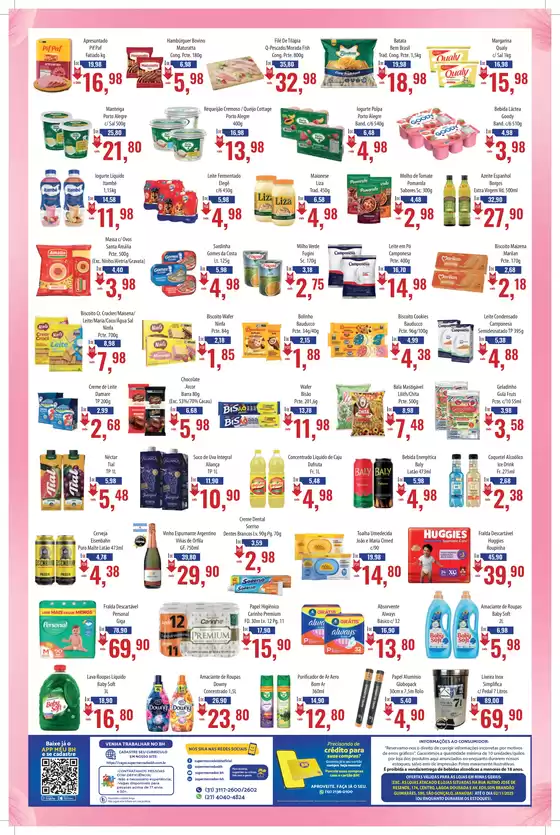 Promoções especiais em andamento