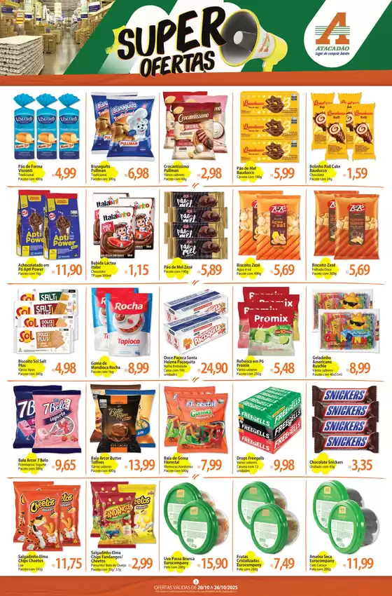 Ofertas exclusivas para nossos clientes