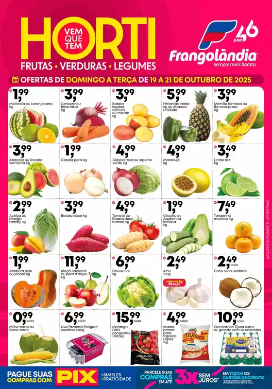 Encarte Super Frangolândia