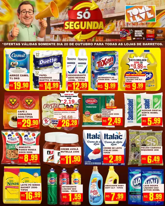 Catálogo Tome Leve em São José do Rio Preto | Ofertas Tome Leve | 2025-10-20T00:00:00.000Z - 2025-10-20T00:00:00.000Z