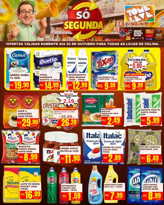 Catálogo Tome Leve em São José do Rio Preto | Ofertas exclusivas | 2025-10-20T00:00:00.000Z - 2025-10-20T00:00:00.000Z