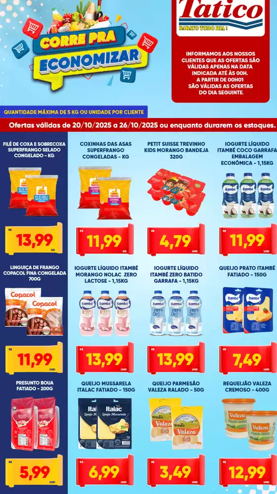 Pechinchas e ofertas atuais