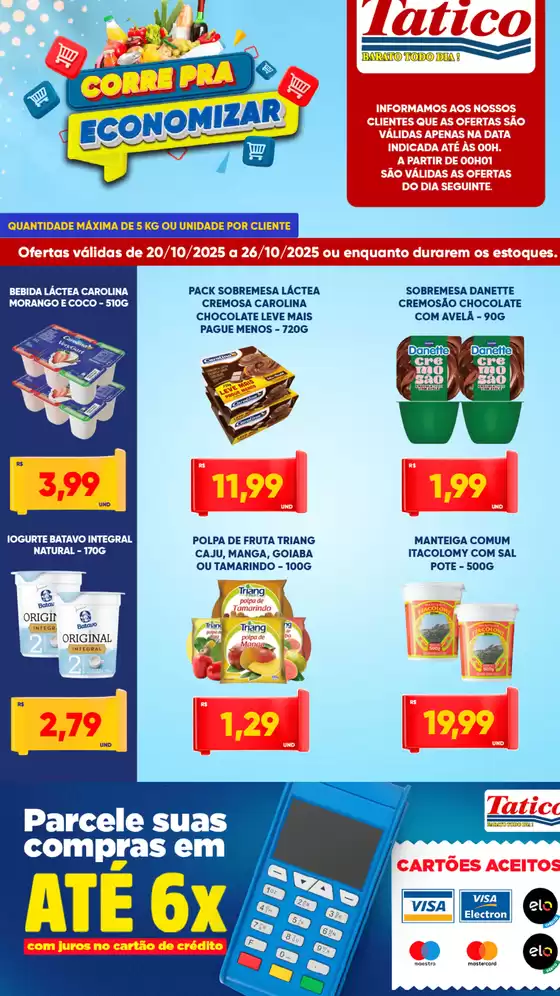 Pechinchas e ofertas atuais