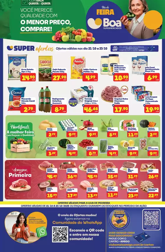 Catálogo Boa Supermercados em Paranaguá | O Menor Preço Compare! | 2025-10-21T00:00:00.000Z - 2025-10-23T00:00:00.000Z