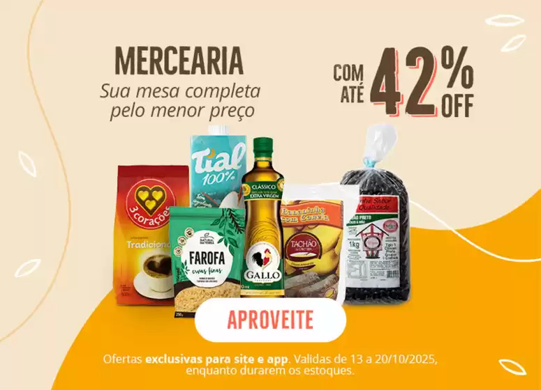 Nossas melhores ofertas para você