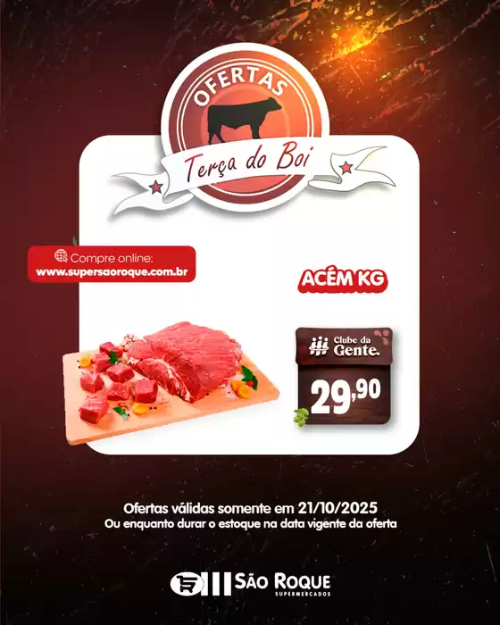 Catálogo São Roque Supermercados em Duque de Caxias | Encarte São Roque Supermercados | 2025-10-21T00:00:00.000Z - 2025-10-21T00:00:00.000Z