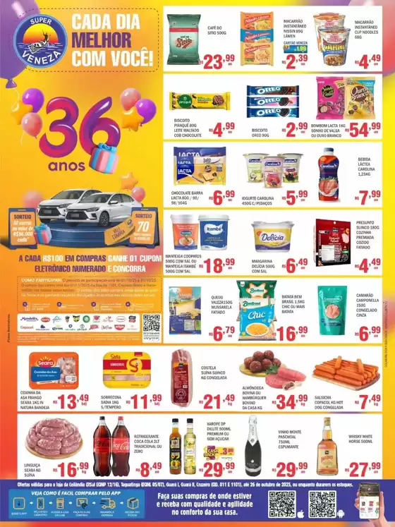 Catálogo Super Veneza em São José | Encarte Super Veneza | 2025-10-21T00:00:00.000Z - 2025-10-26T00:00:00.000Z