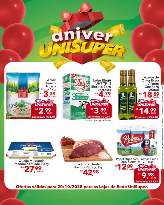 Catálogo UniSuper em Duque de Caxias | Aniversàrio Unisuper | 2025-10-21T00:00:00.000Z - 2025-10-31T00:00:00.000Z
