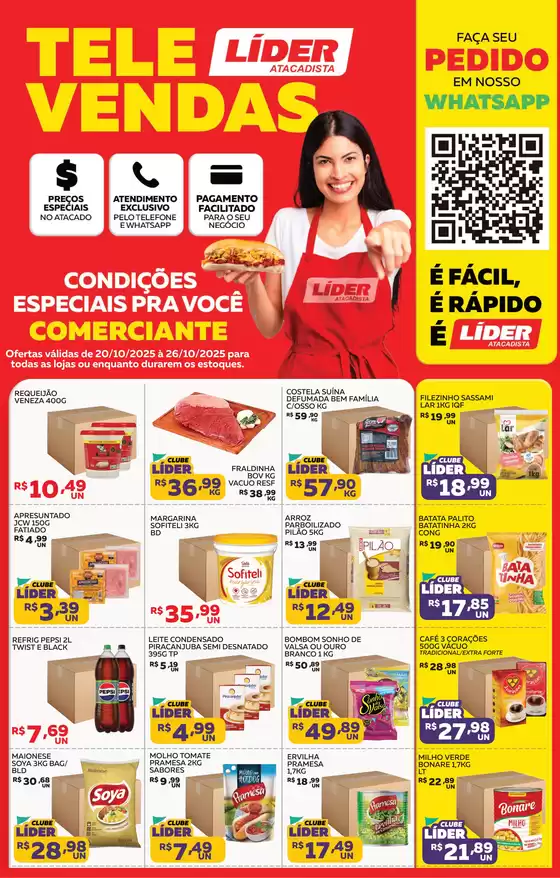 Catálogo Líder Atacadista em Valparaíso de Goiás | ENCARTE COMERCIANTE | 2025-10-21T00:00:00.000Z - 2025-10-26T00:00:00.000Z