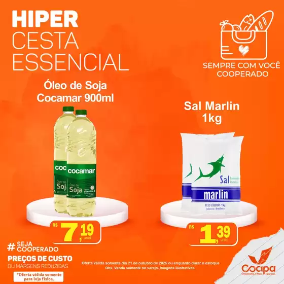 Catálogo Cocipa em Valparaíso de Goiás | Ofertas exclusivas | 2025-10-21T00:00:00.000Z - 2025-10-21T00:00:00.000Z