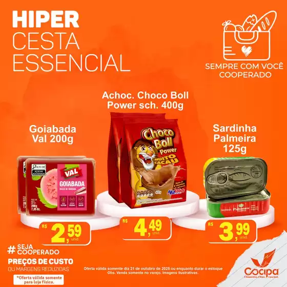 Catálogo Cocipa em Valparaíso de Goiás | Melhores ofertas e descontos | 2025-10-21T00:00:00.000Z - 2025-10-21T00:00:00.000Z