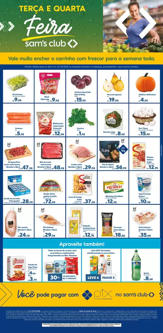 Catálogo Sam's Club em Jiquiriçá | Novas ofertas para descobrir | 2025-10-21T00:00:00.000Z - 2025-10-22T00:00:00.000Z