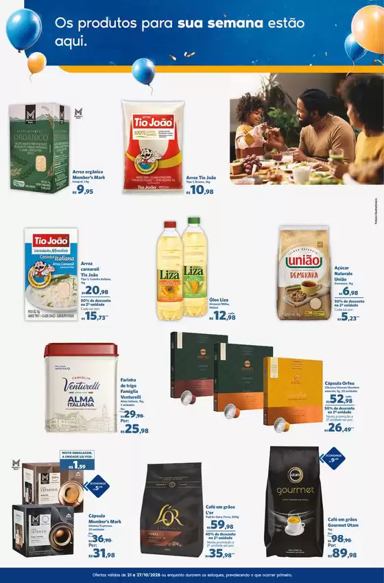 Ofertas e promoções atuais