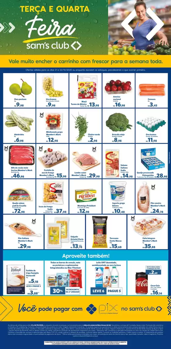 Catálogo Sam's Club em Jiquiriçá | Melhores ofertas para todos os clientes | 2025-10-21T00:00:00.000Z - 2025-10-22T00:00:00.000Z
