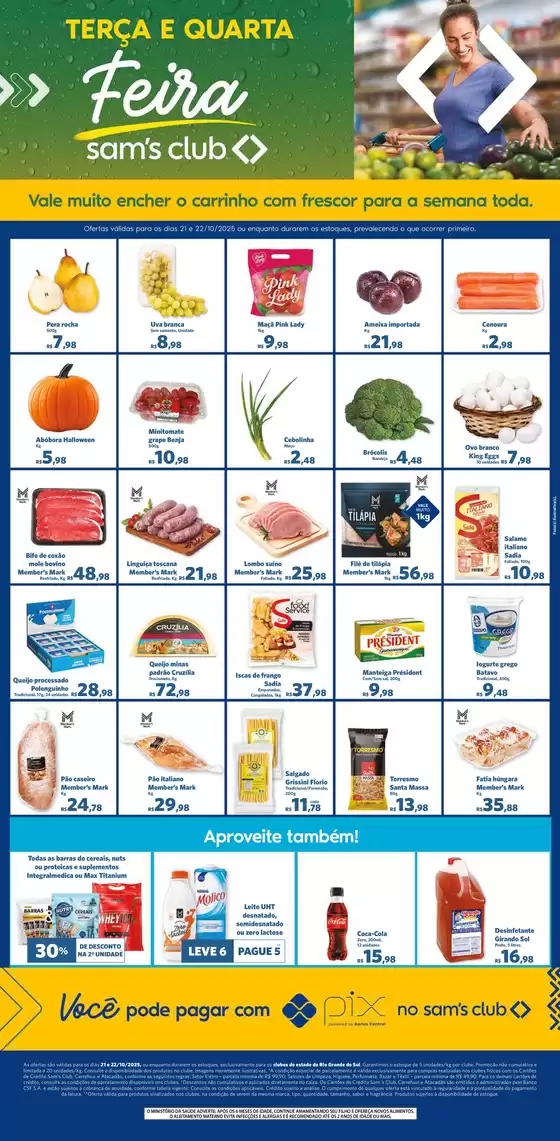 Catálogo Sam's Club em Jiquiriçá | Melhores ofertas para compradores econômicos | 2025-10-21T00:00:00.000Z - 2025-10-22T00:00:00.000Z