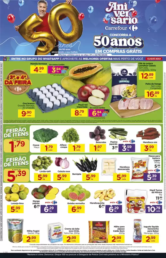 Catálogo Carrefour em Santana do Livramento | Ofertas exclusivas para nossos clientes | 2025-10-21T00:00:00.000Z - 2025-10-22T00:00:00.000Z