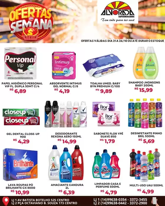 Catálogo Alvorada Supermercados em Manaus | Encarte Alvorada Supermercados | 2025-10-21T00:00:00.000Z - 2025-10-26T00:00:00.000Z