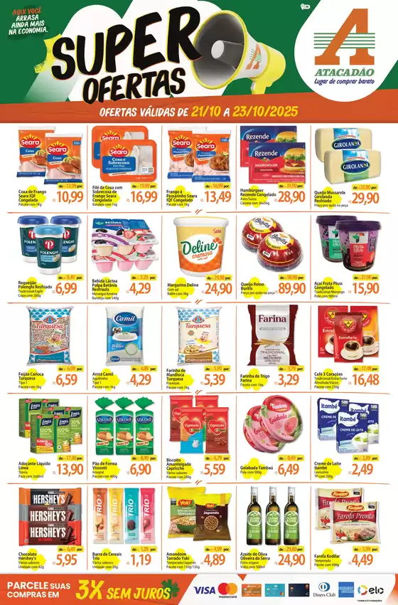 Catálogo Atacadão em Diadema | Descubra ofertas atraentes | 2025-10-21T00:00:00.000Z - 2025-10-23T00:00:00.000Z