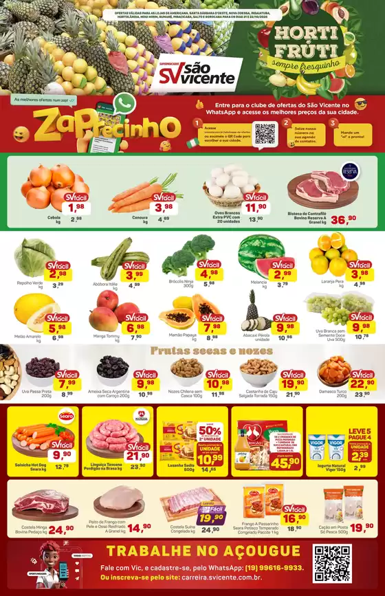Catálogo Supermercados São Vicente em Presidente Dutra | Encarte Supermercados São Vicente | 2025-10-21T00:00:00.000Z - 2025-10-22T00:00:00.000Z