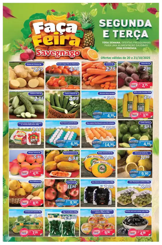 Catálogo Supermercado Savegnago em Santo André | Ofertas especiais atraentes para todos | 2025-10-21T00:00:00.000Z - 2025-10-21T00:00:00.000Z