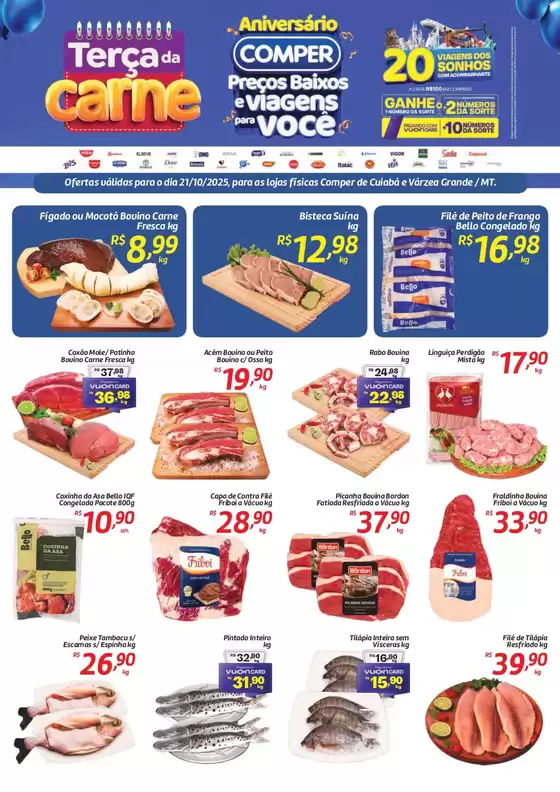 Descontos e promoções