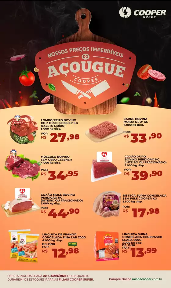 Catálogo Cooper em Jaraguá do Sul | ? Semanal Aougue SUPER ? | 2025-10-21T00:00:00.000Z - 2025-10-23T00:00:00.000Z